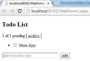 Archive Completed Work in Todo List